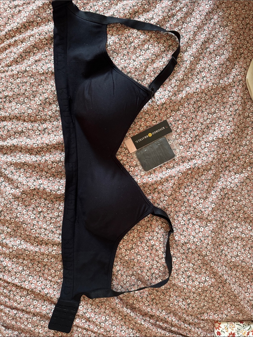 Kindred Bravely Black Wireless Seamless Nursing Bra
